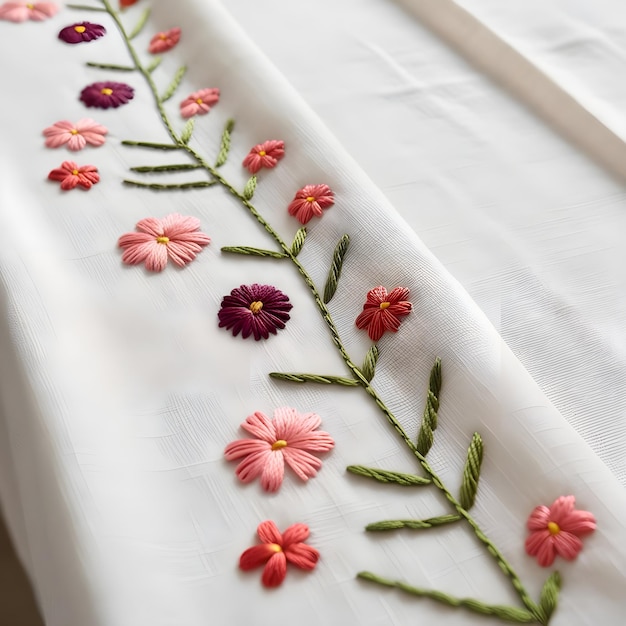 Ręcznie haftowany drobiazg